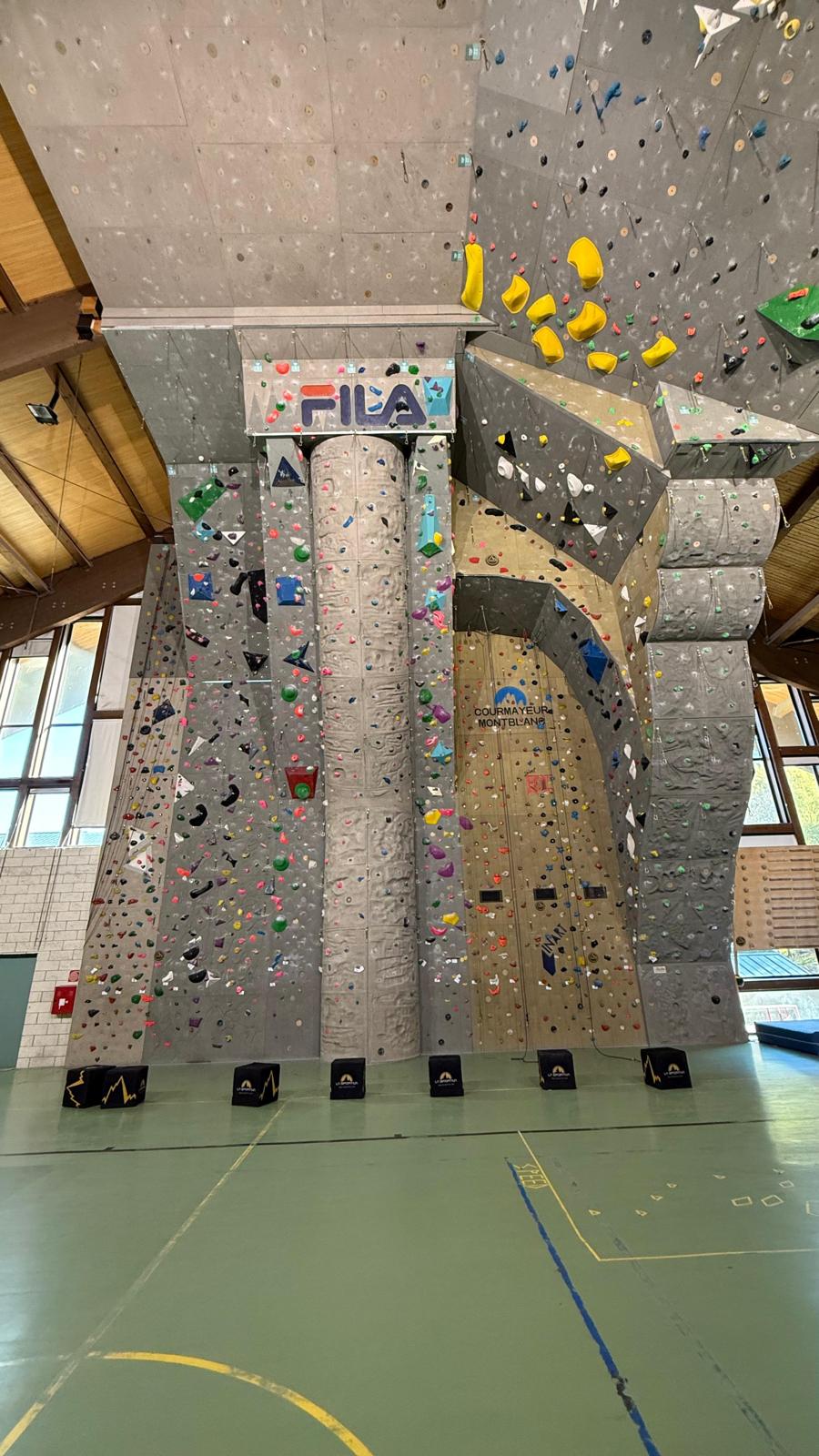 Pareti di arrampicata Climbing Center Courmayeur